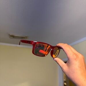 Red Mirrored Lens Sunglasses Oakley Oakleys